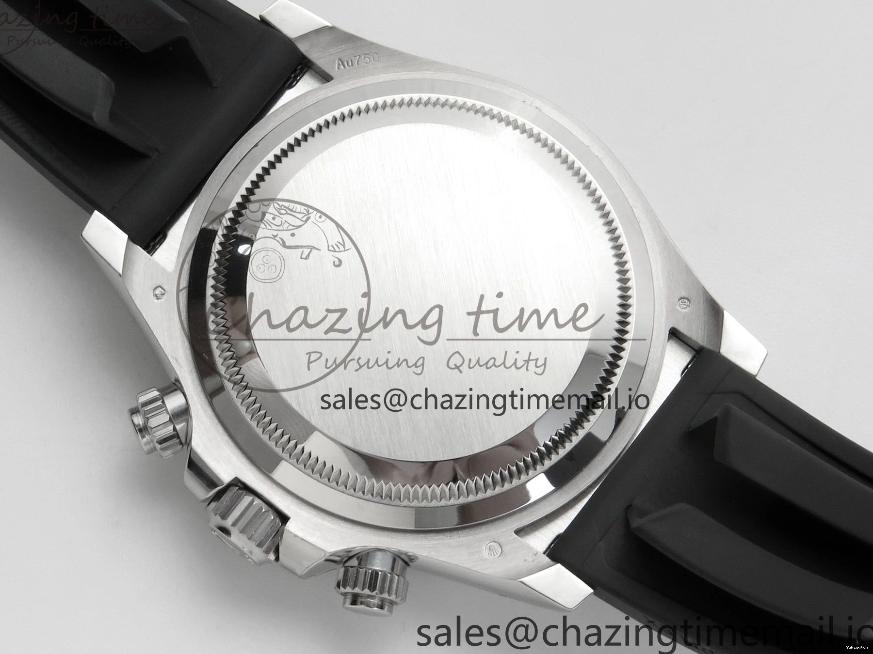 VS4131 Oysterflex Strap Gray VSF Best Black on Edition Daytona Dial V2 (Weighted) 1:1 126519 0225